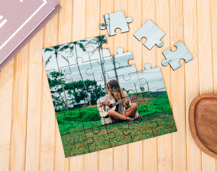 Puzzle En Bois 'En Haut Et En Bas' – 1050 Pièces, Nautilus Puzzles, Art Multicolore
