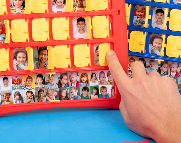Jeu de société "Qui estce ?" personnalisé