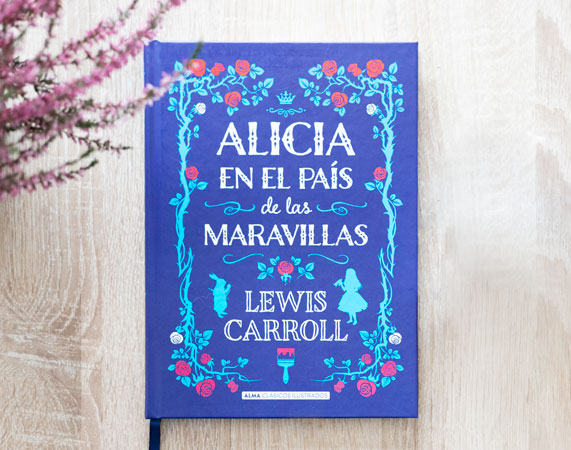 Libro "Alicia en el País de las Maravillas" - Regalo Original