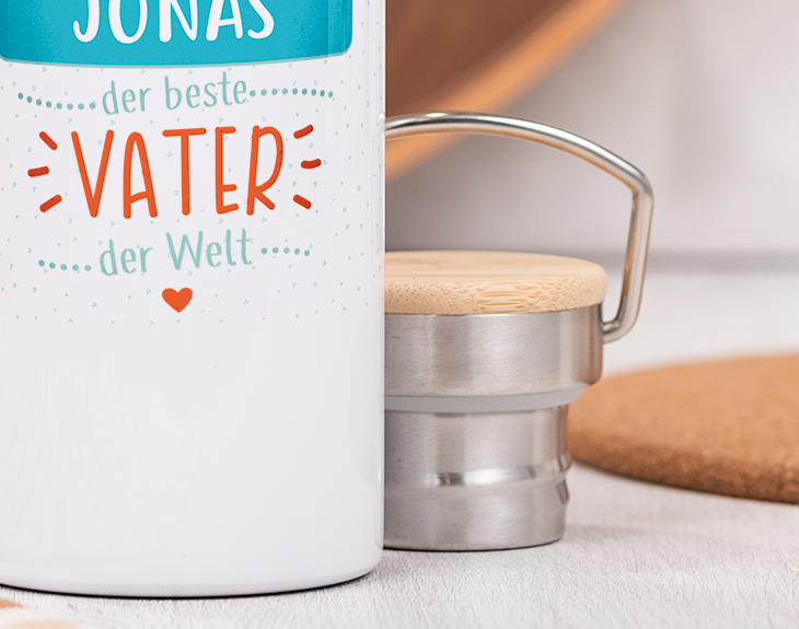 Personalisierte Forest Flasche 