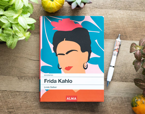 Libro "Biografía de Frida Kahlo" - Regalo Original