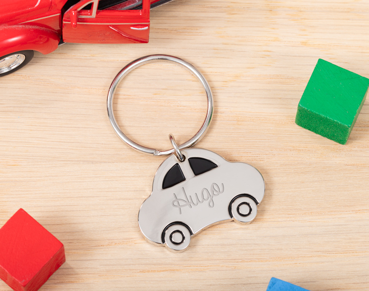 Porte-clés Personnalisé Ailes D'ange - Pour Voiture Ou Maison - Neuf Fait Main