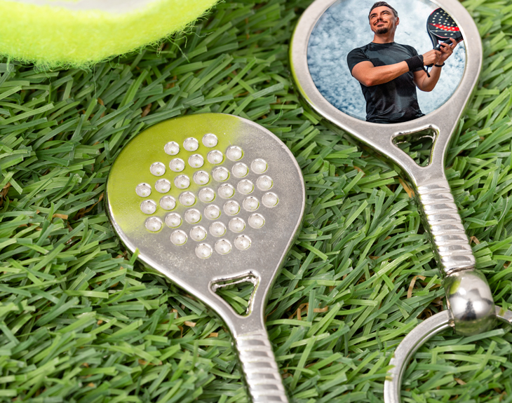 Llaveros De Raqueta De Tenis Para Equipos Y Clubes