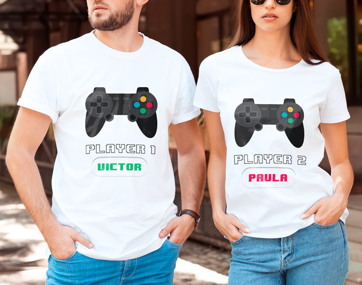 educador Barry panel Camisetas/Sudaderas para parejas "Jugadores de la PlayStation" - Regalo  Original