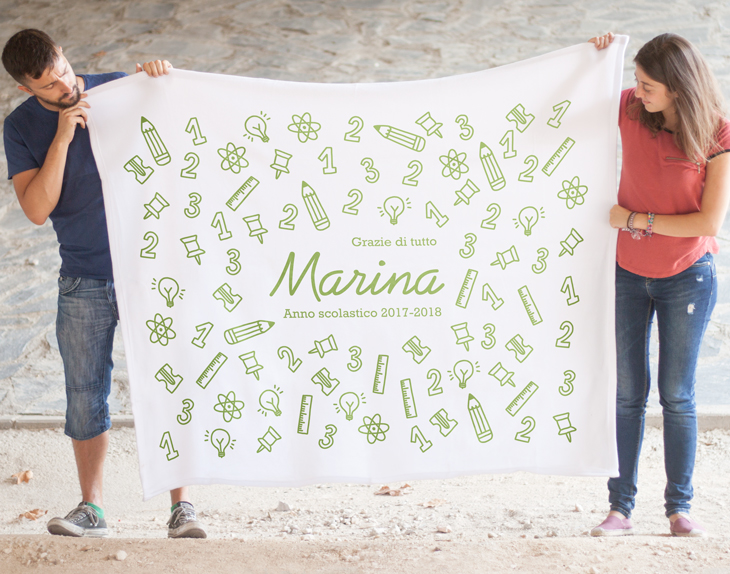 Coperta personalizzata ad alta qualà con nome super morbida regalo di compleanno e Natale per bambini e famiglia - CALLIE