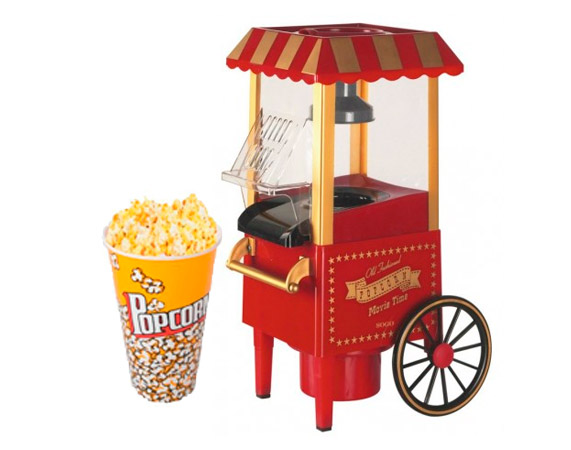 retro popcorn machine