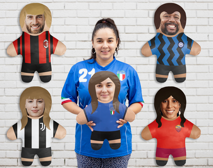 Striscione Banner COMPLEANNO PERSONALIZZATO PALLONE CALCIO Soccer Anche 255909568193 - Foto 2