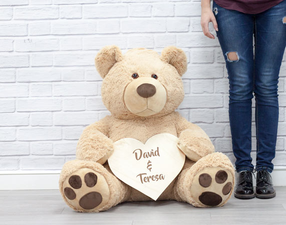 peluches con nombre grabado