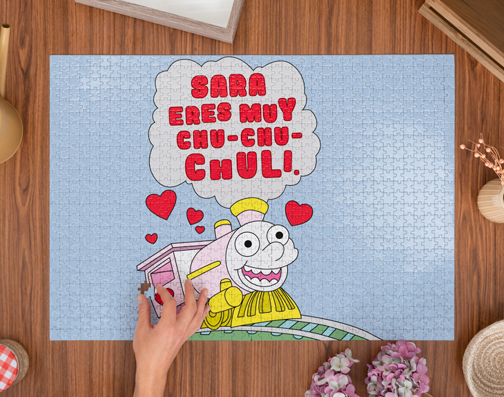 Puzzle Chu Chu Chuli Personalizado Regalo Original