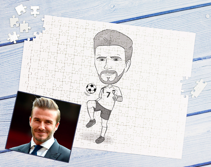 Customised puzzle with digital caricature Made In Gift