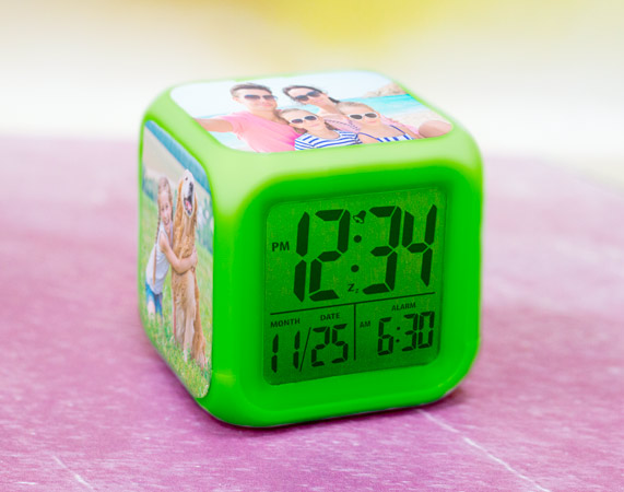 Inspiring Graduation Gift for Students Details about   Personalised Cube Digital Alarm Clock