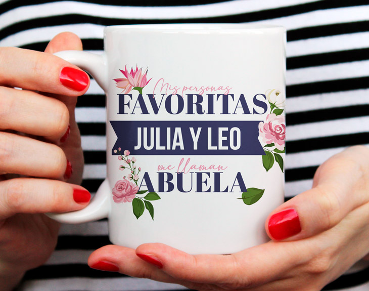 Taza Personalizada Me Llaman Abuela Regalo Original 