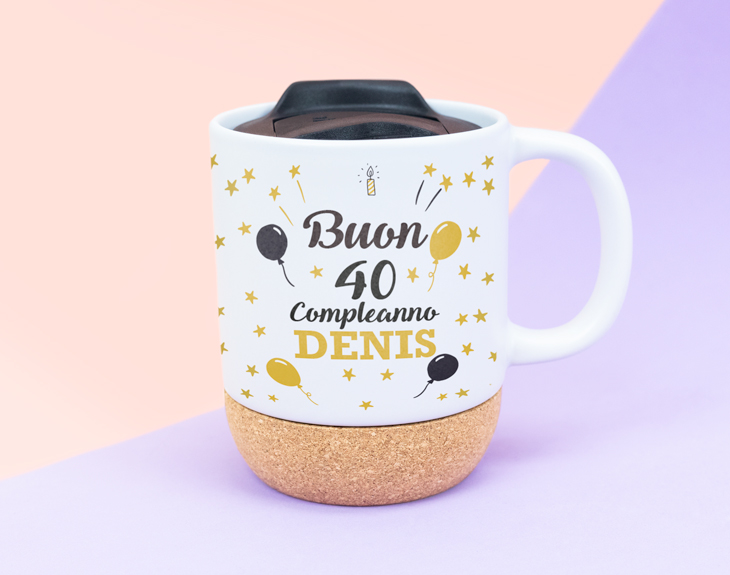 Tazza Regalo 21° Compleanno Con Dito Medio - Design Stampato Su Entrambi I Lati, Ceramica 330ml, Confezione Regalo - 3