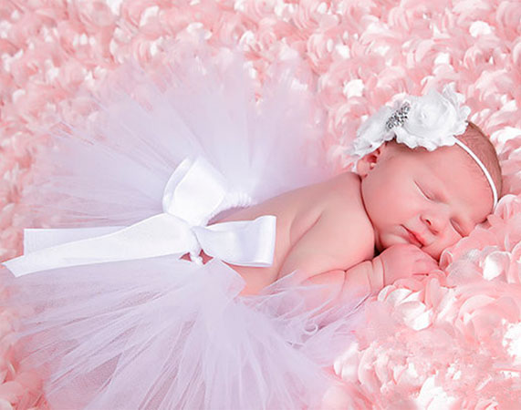 Tutu Et Diademe Pour Des Seances Photo Bebes